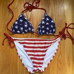 American Flag Bikini